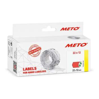 ETIQUETA METO 22X12 1LINEA FLUOR REMO