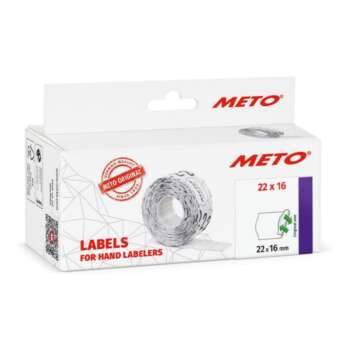 ETIQUETA METO 22X16 2LINEA BLANC REMO
