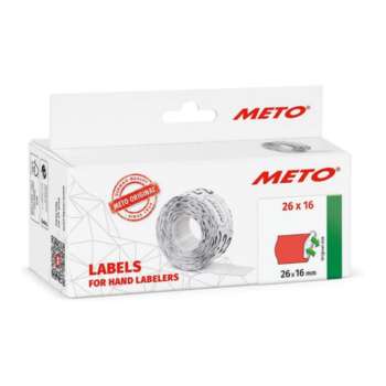 ETIQUETA METO 26X16 2LINEA FLUOR REMO
