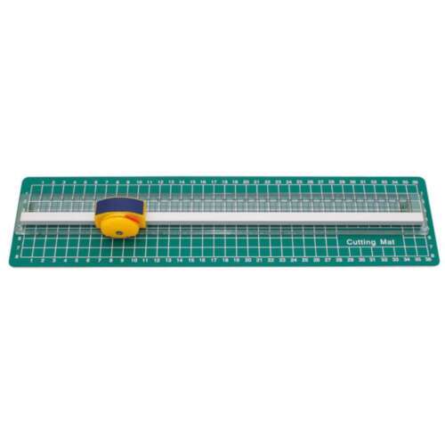 CIZALLA MINI MAKRO 36CM C/REGLA-CORTE