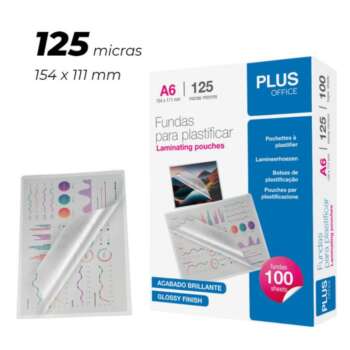 FUNDA PLAST.PLUS A6 154X111 125M 100U