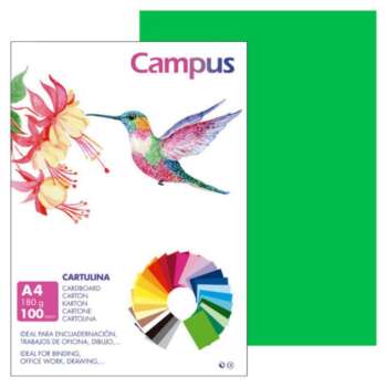 CARTULINA CAMPUS A4 180G V.BILLAR