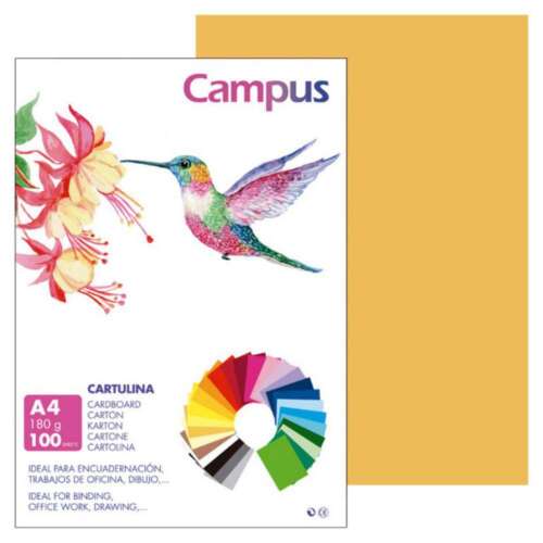 CARTULINA CAMPUS A4 180G CUERO