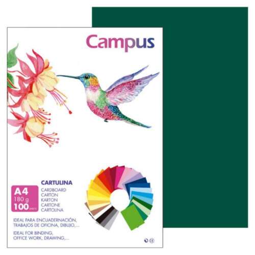 CARTULINA CAMPUS A4 180G V.AMAZONAS