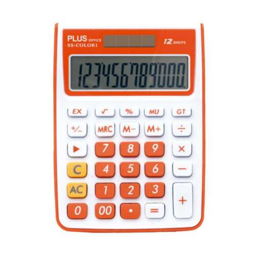 CALCULADORA PLUS SS-COLOR 1 NARANJA