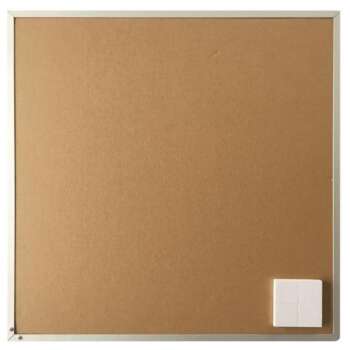 TABLERO CORCHO MAKRO ALUMINIO 350X350