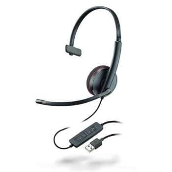 AURICULAR CABLE POLY BLACKWIRE C3210