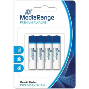 PILAS MEDIARANGE ALCALINA AAA/BL.4UD