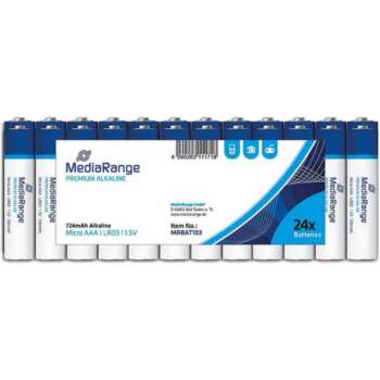 PILAS MEDIARANGE ALCALINA AAA/BL.24UD