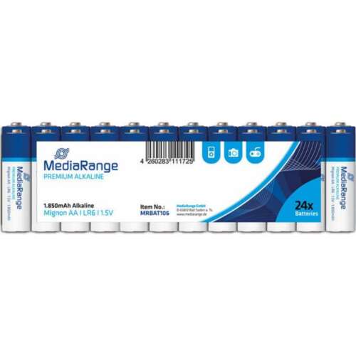 PILAS MEDIARANGE ALCALINA AA/BL.24UD