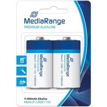 PILAS MEDIARANGE ALCALINA LR-20/BL.2U