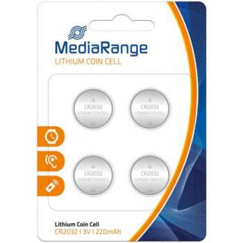 PILAS MEDIARANGE BOTON CR2032/BL.4U