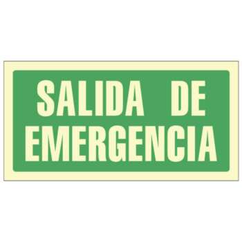 PICTOGRAMA SYS SALIDA EMERGENCIA