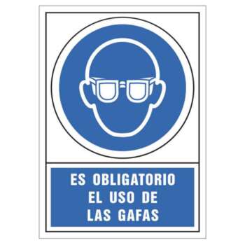 PICTOGRAMA SYS OBLIGATORIO USO GAFAS