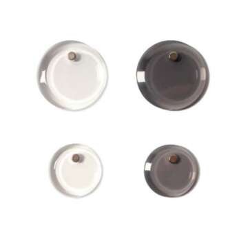 IMANES PIZARRA CRISTAL 40MM /4UD