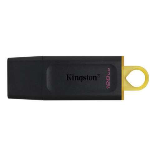 PEN DRIVE KINGSTON 128GB DTX NEGRO