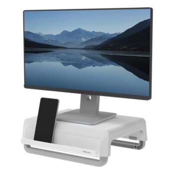 SOPORTE MONITOR FELLOWES BREYTA BLANC