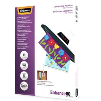 FUNDA PLASTIFICAR FELLOWES 80 A3/100