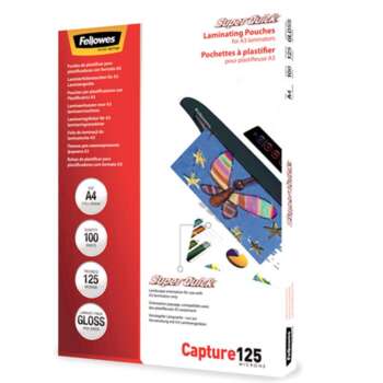 FUNDA PLASTIFICAR FELLOWES 125 A4/100