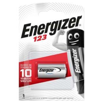 PILAS ENERGIZER LITIO FOTO 123/BL.1UD