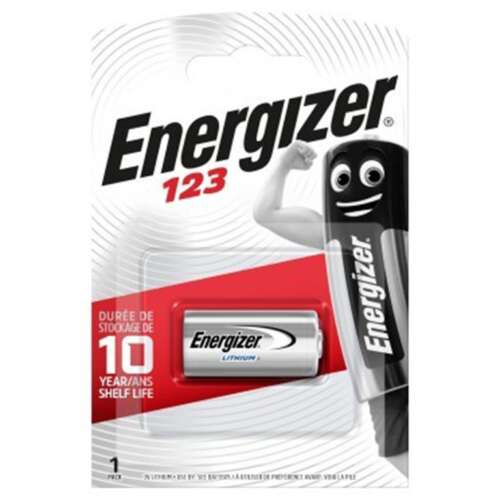 PILAS ENERGIZER LITIO FOTO 123/BL.1UD