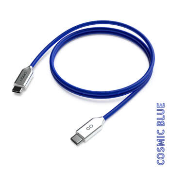 CABLE GROOVY TIPO C 1M SILICONA COBAL