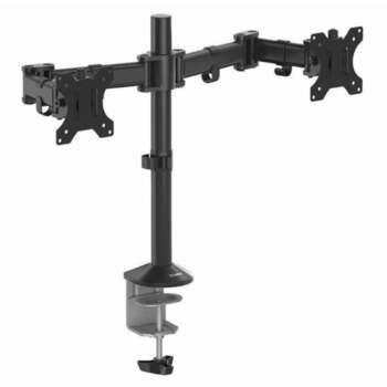 SOPORTE MONITOR DOBLE FELLOWES NEGRO