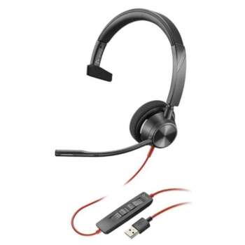 AURICULAR CABLE POLY BLACKWIRE C3310