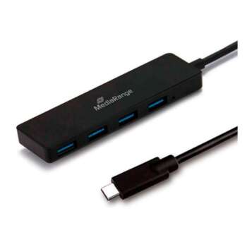 REPLICADOR PUERTOS MEDIARANGE USB T-C