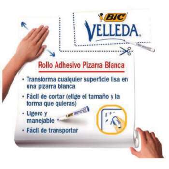 PIZARRA BLANCA VELLEDA ROLL 67x100