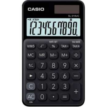 CALCULADORA CASIO SL310UC NEGRO