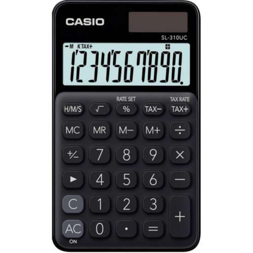 CALCULADORA CASIO SL310UC NEGRO
