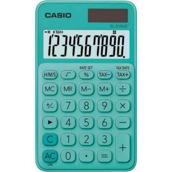 CALCULADORA CASIO SL310UC VERDE