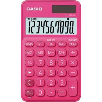 CALCULADORA CASIO SL310UC ROJO