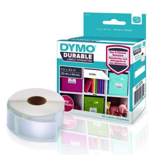 ETIQUETA LW DYMO DURABLE 25X54MM BLAN