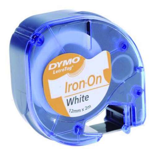 CINTA DYMO LETRATAG ROPA NEGRO/BLANCO