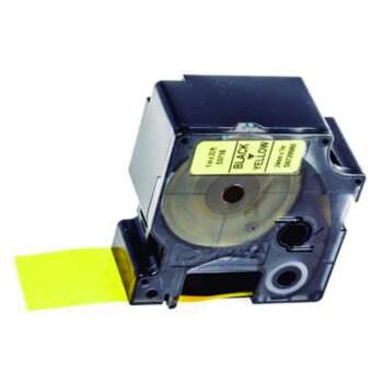 CINTA DYMO D1 24MMX7M NEGRO/AMARILLO