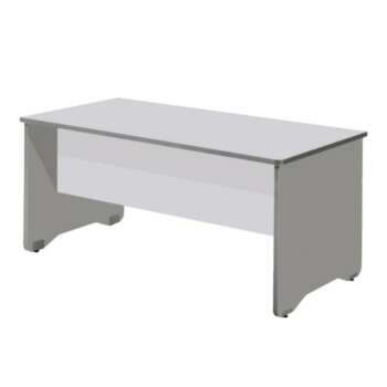 MESA ROCADA WORK 200X84CM ALUM/GRIS *
