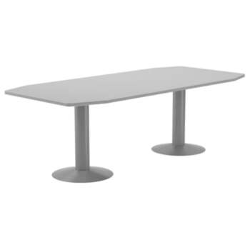 MESA ROCADA 220X100 MET.RECTAN.ALU/GR