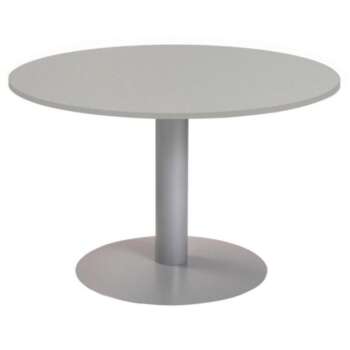 MESA ROCADA 120X72 MET.REDONDA ALU/GR