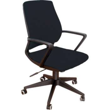 SILLA MAKRO GIRO CONFORT NEGRO