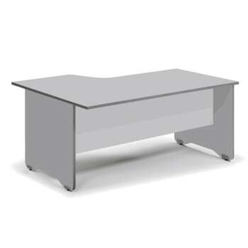 MESA ROCADA WORK L-DER.180X120 ALU/GR