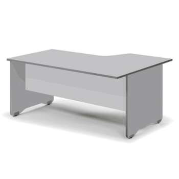 MESA ROCADA WORK L-IZQ.180X120 ALU/GR