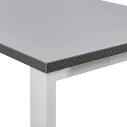 MESA ROCADA TOTAL 140X80CM BLANC/GRIS