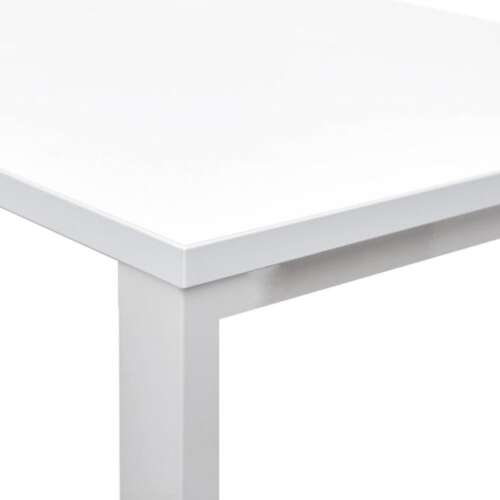 MESA ROCADA TOTAL 140X80CM BLANC/BLAN