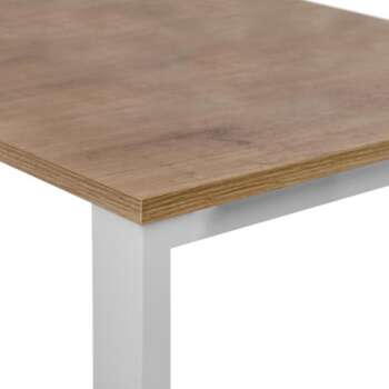 MESA ROCADA TOTAL 140X80CM BLANC/ROBL
