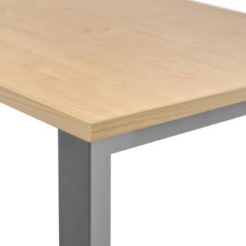 MESA ROCADA TOTAL 160X80CM ALUM/HAYA