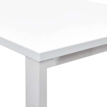 MESA ROCADA TOTAL 160X80CM BLANC/BLAN