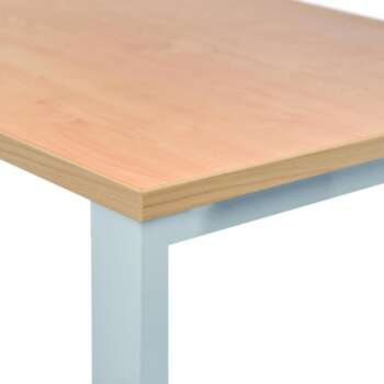 MESA ROCADA TOTAL 200X80CM BLANC/HAYA