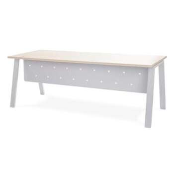 FALDON MESA ROCADA TOTAL 200CM BLANCO